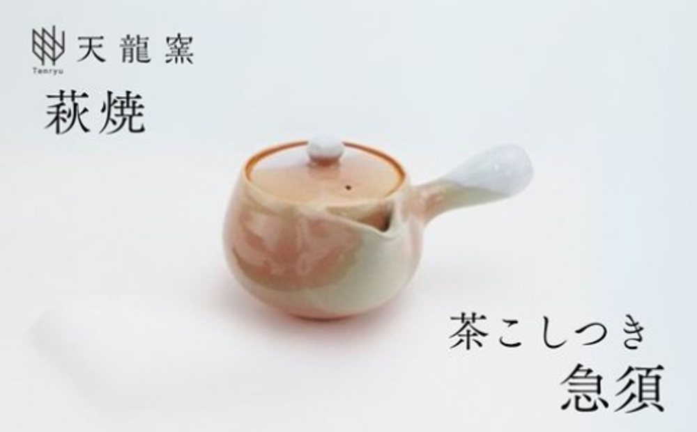 《萩焼》茶こし付 急須 H2-86A