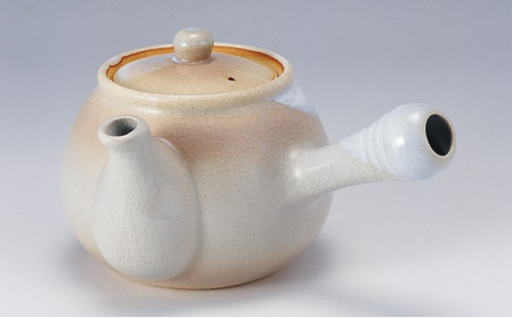 《萩焼》姫萩 茶こし付茶器揃   2-38