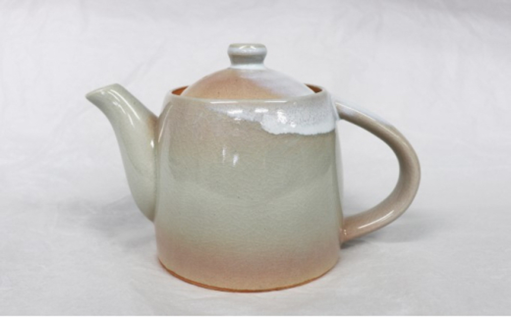 《萩焼》茶こし付 急須 2-46A