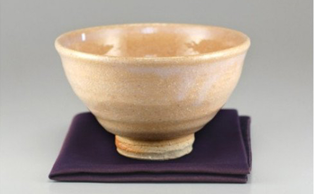 萩焼 茶碗（大道・井戸・1）