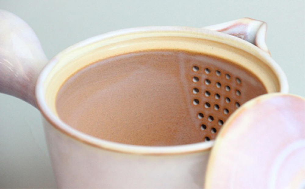 萩焼 萩むらさき朝顔茶器揃