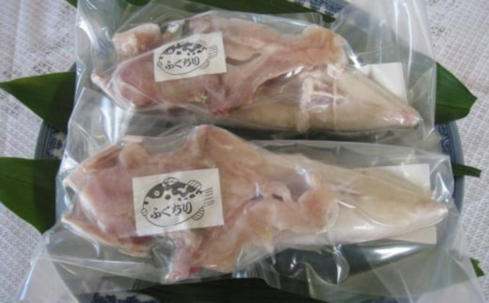 ふぐ ふぐみがき 鍋 唐揚用 真ふぐ 約600g×2尾分 魚