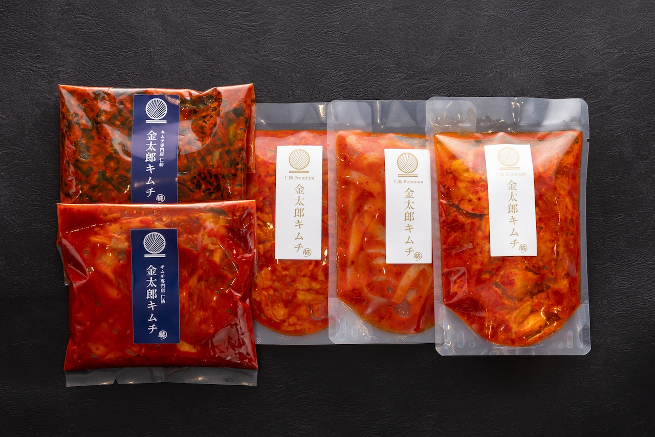 【仁紡】金太郎キムチ「松セット」(キムチ5種)【配送不可地域：離島】【1628348】