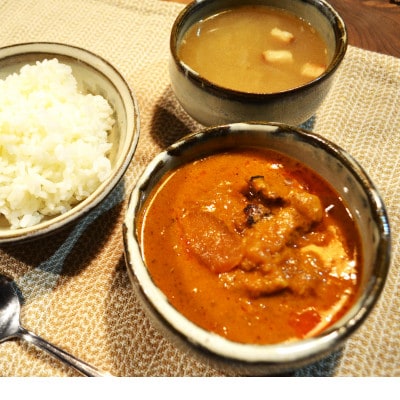 【防府の玉葱】農家カレー チキン甘口4個セット【1476938】