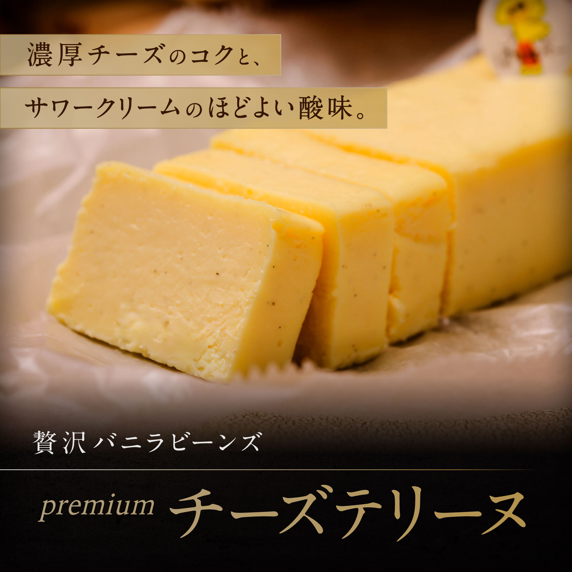 プレミアムチーズテリーヌ バナナベー 山口県 防府市 O-H18 チーズテリーヌ 濃厚 ねっとり バニラビーンズ スイーツ ギフト 贈り物 お取り寄せ デザート サワークリーム