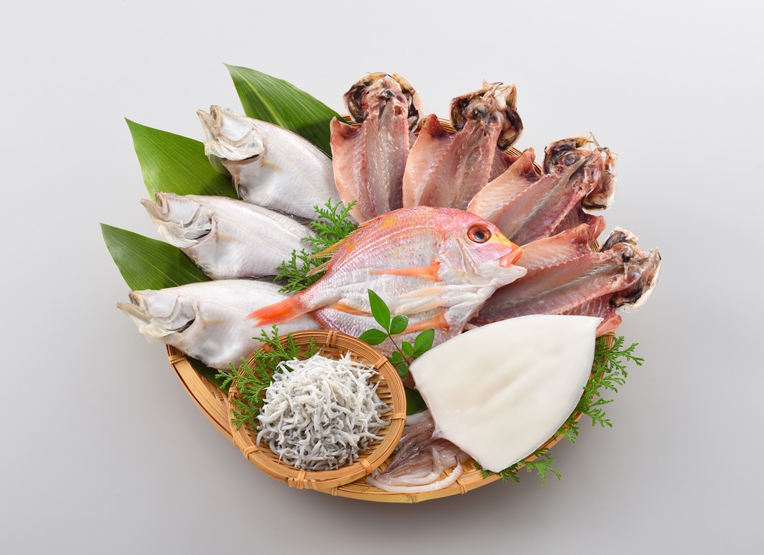 海匠國近 魚急便 K-5 干物 アジ 蓮子鯛 カレイ 剣先イカ 釜揚げ 山口県  干物 一夜干し 国産 手作り 5種類  お中元 お歳暮 ギフト 贈り物 