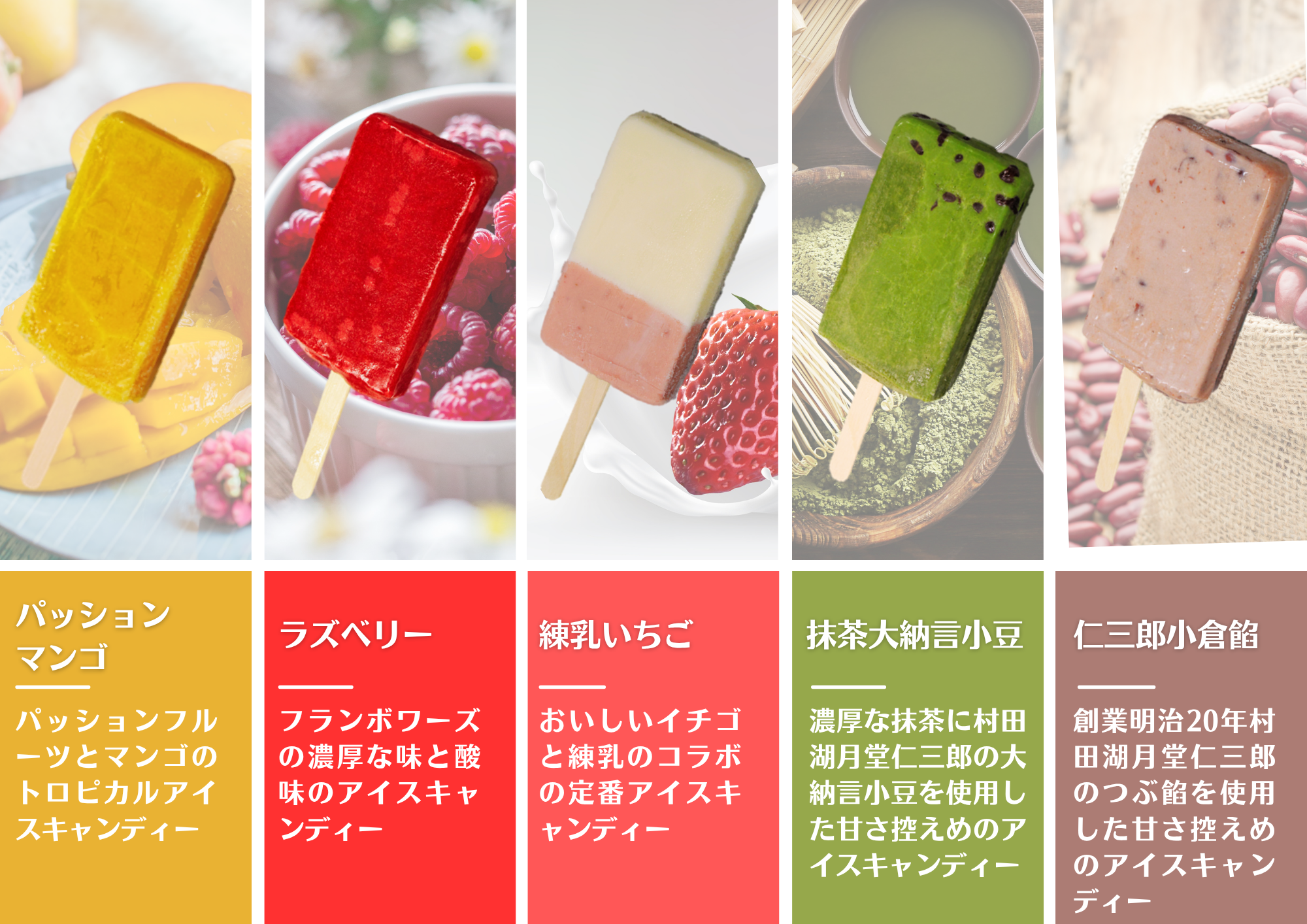 (1152)アイスバー アイスキャンディー パティシエが作るアイスバー 10本セット 人気 詰め合せ