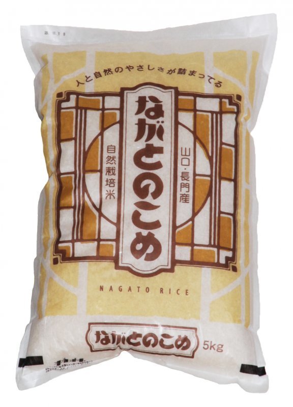 (1319)自然栽培米ながとのこめ玄米　10kg
