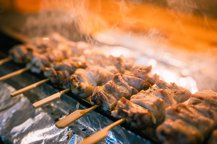 (10095)焼き鳥 やきとり 食べ比べセット 8種類 16本セット 炭火焼 長門市 ちくぜん