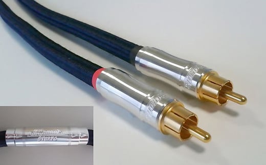 ラインケーブル STB27C 端子/RCAタイプ 1m×2本 ラインケーブル ケーブル 音楽 小物  雑貨 F6L-006