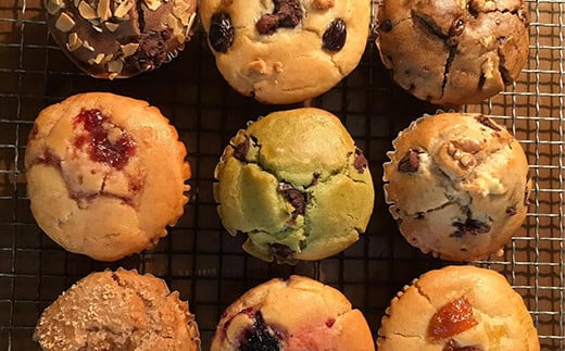 【贈答用】グルテンフリーの米粉deマフィン（12個入）おはぎ専門店 小豆あん  スイーツ 焼き菓子 焼菓子 お茶菓子 おやつ お菓子 洋菓子 菓子 食品 F6L-1183