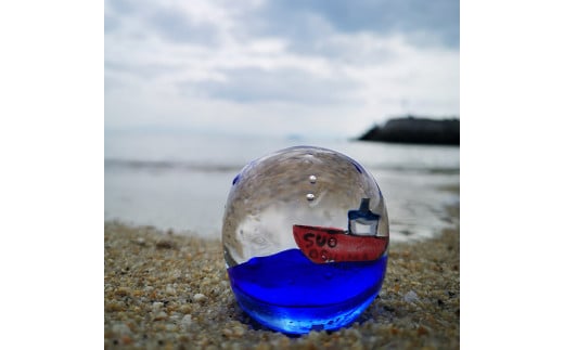 周防大島「海のペーパーウエイト」