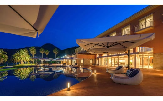 マリッサリゾート　一泊朝食ペア宿泊券