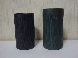 本藍染 竹マグカップ＆竹コップ