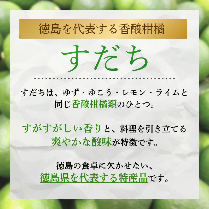 先行予約 【6月中旬～8月上旬まで順次発送】すだち ハウス 1kg 柑橘 スダチ 果汁 フルーツ 果物 鍋 魚 豆腐 麺類 に合う 冷蔵 産地直送 国産 徳島県