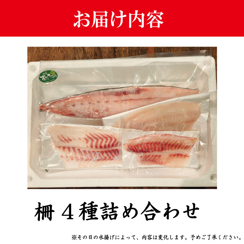 お刺身セット 4種 《 徳島魚市場 厳選！》 刺身 さしみ 刺し身 刺身セット ブリ すだちぶり ハマチ さば 鳴門鯛 真鯛 マダイ ヒラメ 阿波さつき サーモン 柵 カルパッチョ 海鮮 徳島