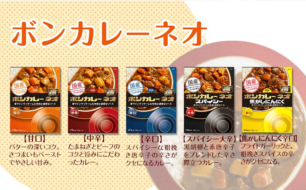 ボンカレーネオ スパイシー後引く辛さ 大辛（200ｇ×30個）【レトルトカレー レトルト カレー 非常食 保存食 長期保存 防災食 備蓄食 災害用品 災害用保存食 防災グッズ 防災用品】