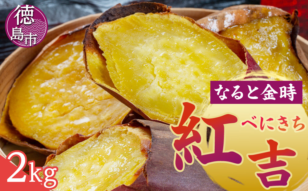 さつまいも なると金時 紅吉（べにきち）2kg  芋 いも