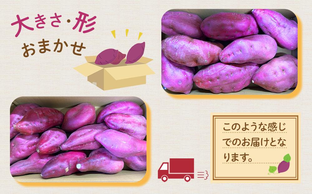 【期間限定】訳あり さつまいも なると金時「甘姫」 (約5kg）ご自宅用