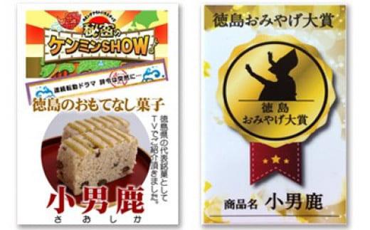 和菓子詰合せ 徳島銘菓 小男鹿（さおしか）の冨士屋製詰合せ