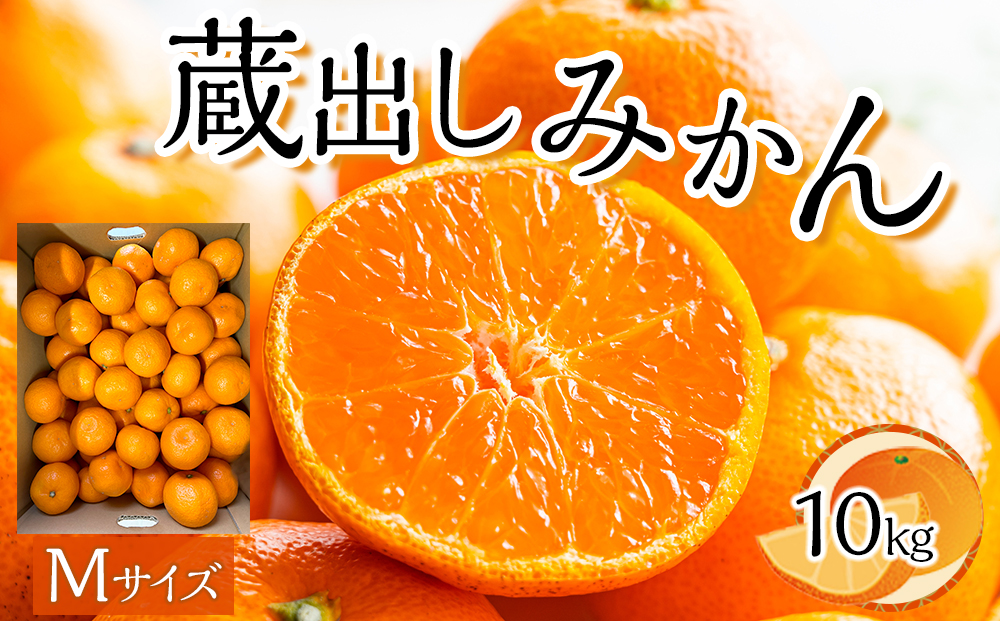 先行予約 蔵出しみかん Mサイズ（10kg）