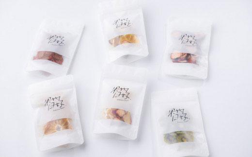 無添加ドライフルーツ「果物日好(くだものびより)」　6個入