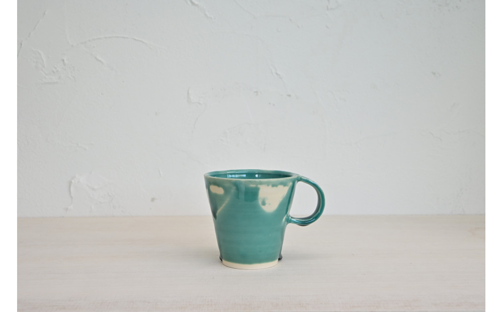 【ICONIC MARINE　(ターコイズ)】マグカップ