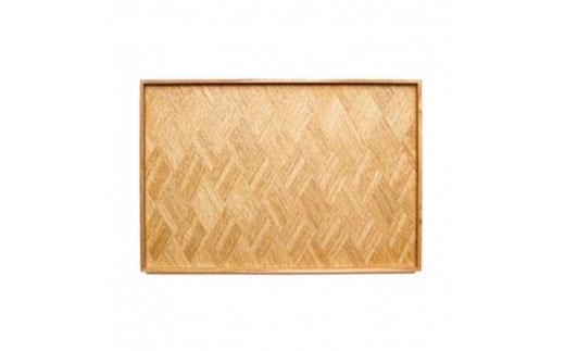 Rectangle Rays Tray　ナラ Japanese oak