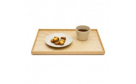 Rectangle Rays Tray　ホワイトシカモア white sycamore