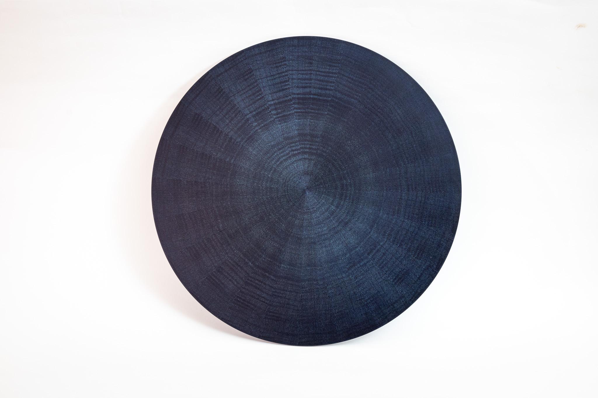 RAYS PLATE Round L 藍漆