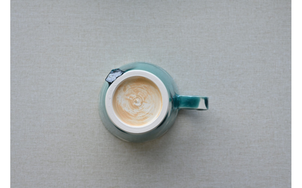 【ICONIC MARINE　(ターコイズ)】マグカップ