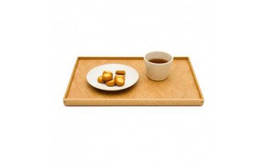 Rectangle Rays Tray　ナラ Japanese oak