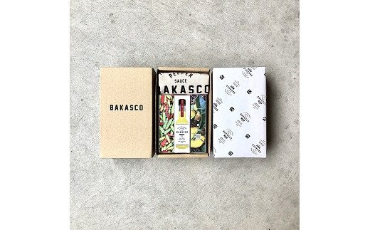 【徳島県産100%柚子ペッパーソース】 BAKASCOセット