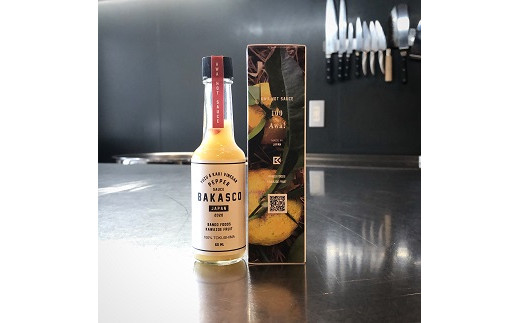 【徳島県産100%柚子ペッパーソース】 BAKASCOセット　徳島　調味料　ピザ　パスタ　カレー　鍋　刺身　焼き鳥　セット　マルシェバッグ　ペッパーソース