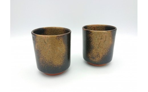 大谷焼 湯呑み ペア　鳴門　陶器　食器　湯呑み　ペア　ギフト　母の日　父の日　敬老の日　結婚祝い　クリスマス　大谷焼