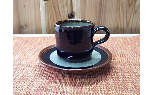大谷焼  コーヒーカップ ペア （森陶器）