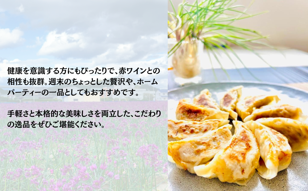 鳴門らっきょ餃子（10個入箱）×3箱セット　鳴門　らっきょう　鳴門らっきょ　惣菜　冷凍　餃子　