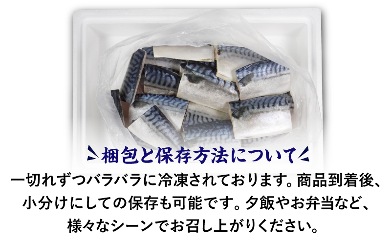 サバ 1.3kg 冷凍 すだち風味 徳島県 小松島市 さば 鯖 鮮魚 切り身 鮮度抜群 海鮮 海鮮食品 