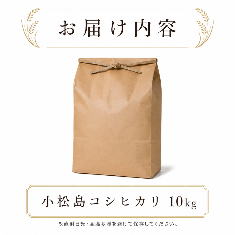 令和7年産 コシヒカリ 10kg 白米 米 数量 限定 こしひかり 10キロ 米10kg ごはん こめ コメ はくまい okome kome おむすび おにぎり 国産 飯 おこめ 小松島市