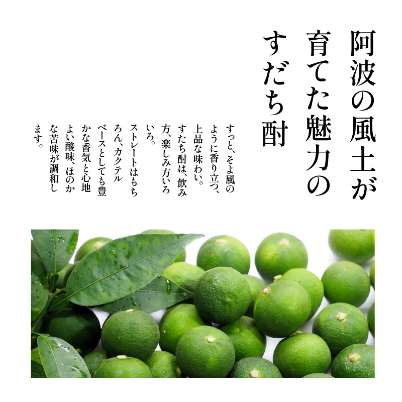 焼酎 お酒 すだち酎 飲み比べ 4本 （各 720ml） セット スピリッツ 酒 焼酎 辛口 エクセル 山田錦 柑橘 カクテル 宅飲み 晩酌 ギフト 共通返礼品