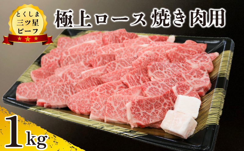 黒毛和牛 ロース 焼肉 1kg 和牛 とくしま三つ星ビーフ 牛肉 ぎゅうにく 牛 肉 ビーフ BBQ アウトドア キャンプ おかず おつまみ 惣菜 弁当 日用 お祝い 誕生日 記念日 ギフト 贈答 プレゼント お取り寄せ グルメ 冷凍 小分け 送料無料 徳島県 阿波市 肉の藤原