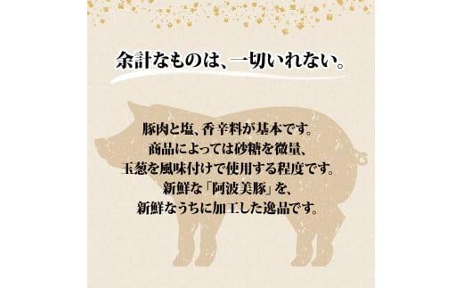 国産 豚肉 ギフトセット 無塩せき ソーセージ ウインナー ロースハム ボンレスハム ベーコン 豚 ぶた 豚肉 おかず おつまみ 惣菜 ワイン ビール ハイボール 日本酒 ウイスキー 酒 焼酎 阿波美豚 ブランド 冷凍 送料無料 徳島県 阿波市 リーベフラウ
