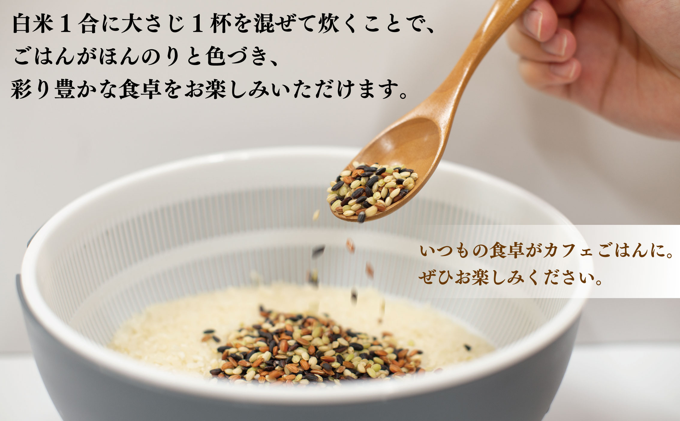 新米 古代米 ブレンド お米 カフェごはんの素 約 400g 400グラム 2個 セット 栽培期間中農薬不使用 赤米 黒米 緑米