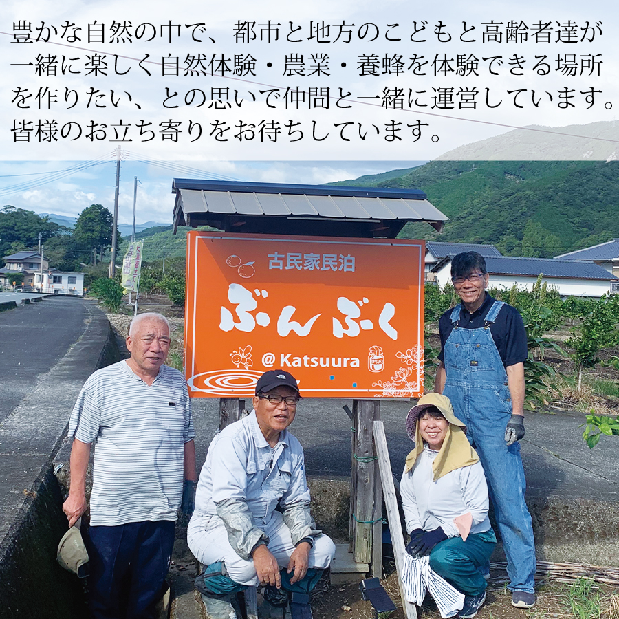 古民家民泊ぶんぶく 2名様宿泊券 田舎暮らし＋養蜂体験付きプラン