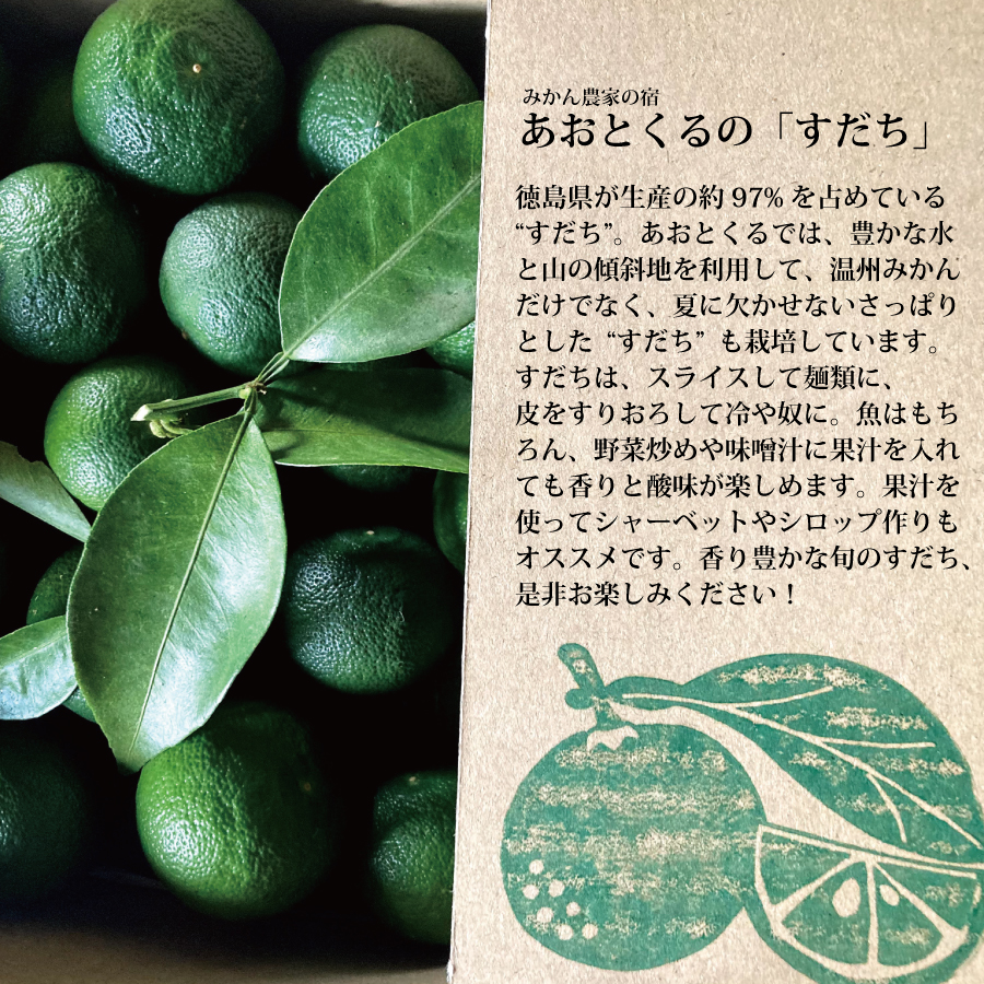 あおとくる 山のすだち 1kg