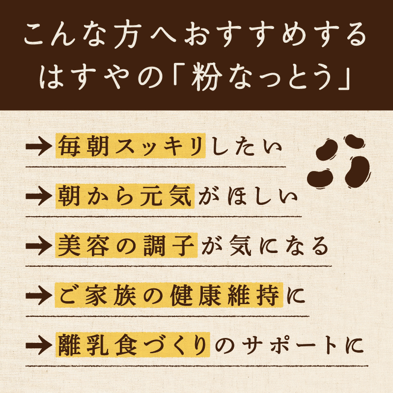 【定期便3回/2か月毎】粉なっとう（あらびき）180g