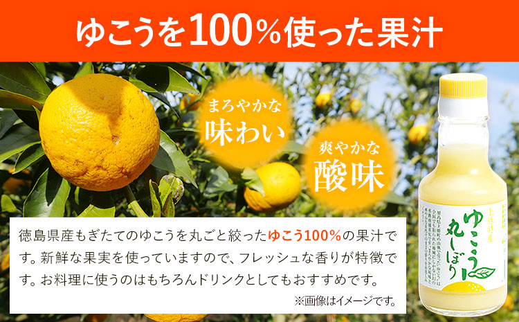 ゆこう丸しぼり 150ml×3本 株式会社阪東食品 《30日以内に出荷予定(土日祝除く)》調味料 柑橘 ゆこう 柚香 瓶 徳島県 上勝町 送料無料