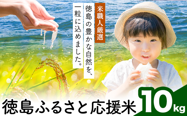 【先行予約】白米 徳島ふるさと応援米 10kg 《2026年11月以降順次出荷》 生活応援企画 米 精米 送料無料 徳島県 佐那河内村 白米 ブレンド米 こめ コメ お米