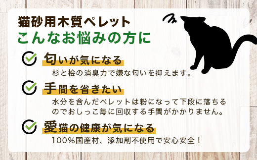 猫砂用 木質ペレット 10kg×2袋 計20kg NW-11【徳島県 那賀町 木頭杉 桧 100％ 安心安全 国産 ペット 猫砂 ウッドペレット ペレット 20キロ 崩れるタイプ システムトイレ 吸水 消臭 燃料 木粉 ネコ砂 天然素材 燃料 バーベキュー BBQ キャンプ ストーブ】