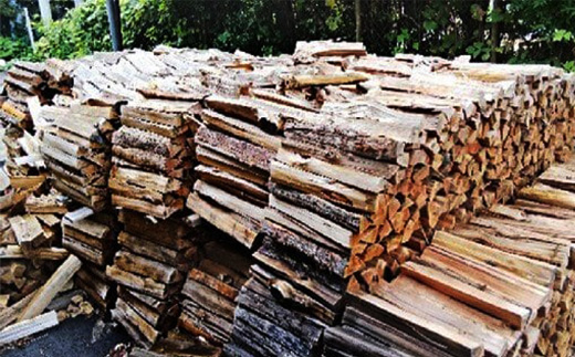 森と川の町 【那賀町】で育まれた木頭杉の薪（15～20kg） NW-17